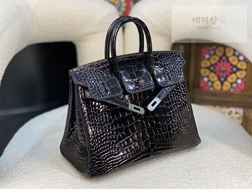 Hermes 에르메스 버킨 25 악어가죽 Bag 11번 이미지