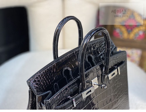 Hermes 에르메스 버킨 25 악어가죽 Bag 17번 이미지
