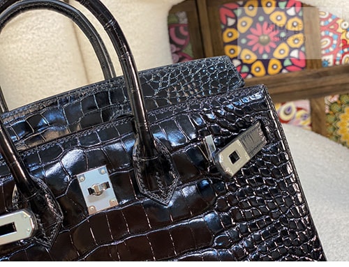 Hermes 에르메스 버킨 25 악어가죽 Bag 15번 이미지
