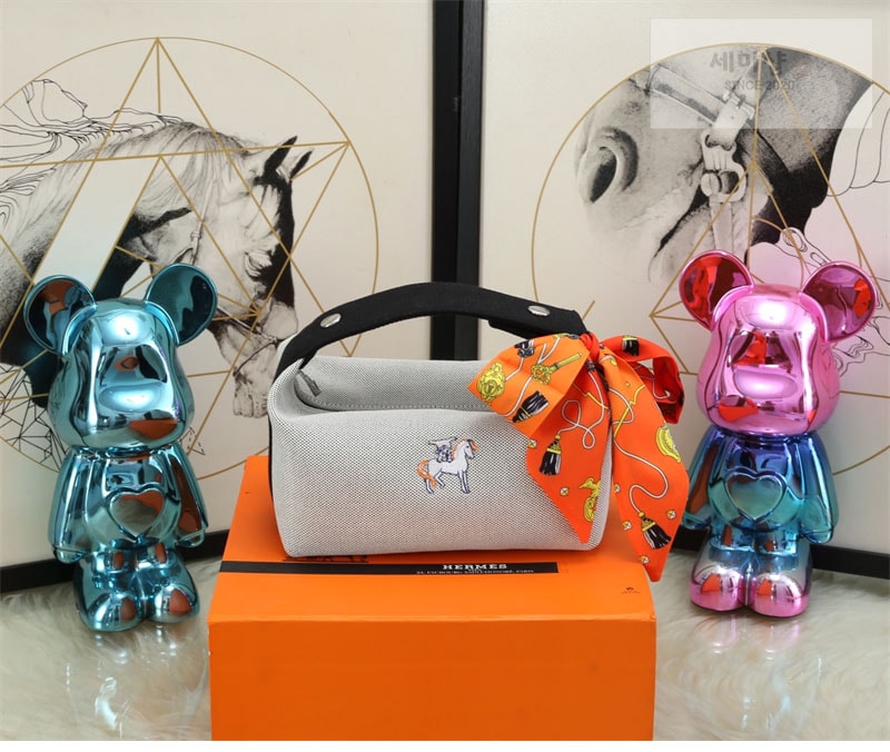 Hermes 에르메스 브리드 어 브랙 PM , GM 반수공 Bag 6번 이미지