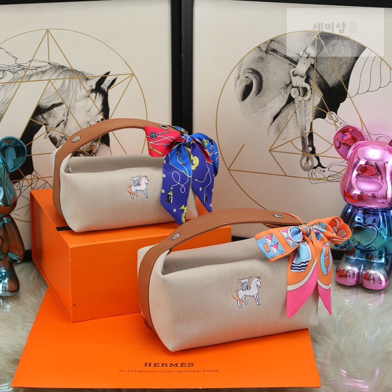 Hermes 에르메스 브리드 어 브랙 PM , GM 반수공 Bag 1번 이미지