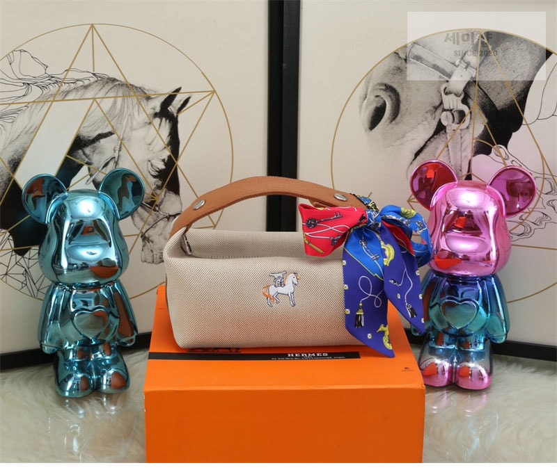 Hermes 에르메스 브리드 어 브랙 PM , GM 반수공 Bag 2번 이미지