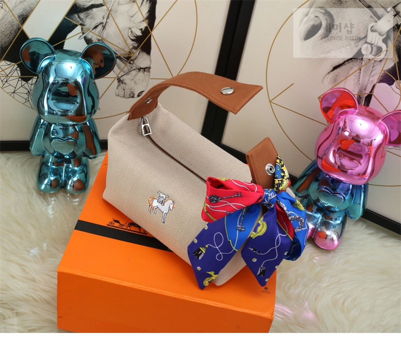 Hermes 에르메스 브리드 어 브랙 PM , GM 반수공 Bag 3번 이미지