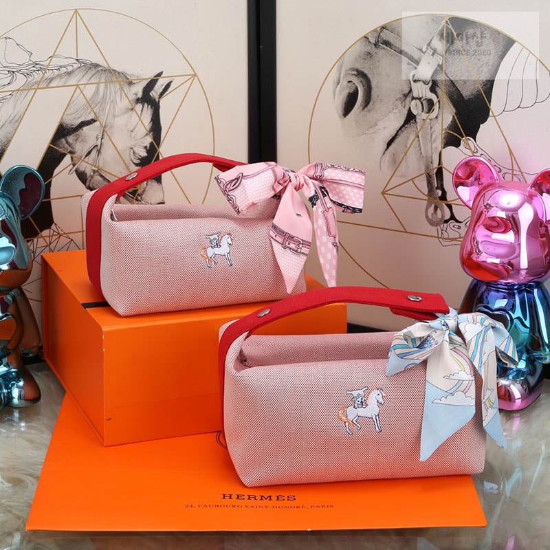 Hermes 에르메스 브리드 어 브랙 PM , GM 반수공 Bag 3번 이미지