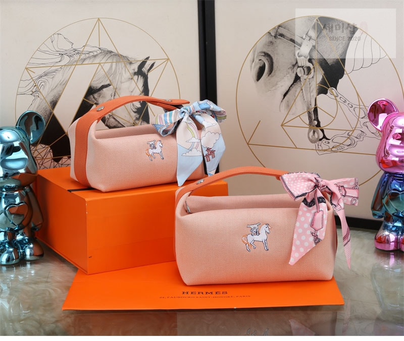 Hermes 에르메스 브리드 어 브랙 PM , GM 반수공 Bag 1번 이미지