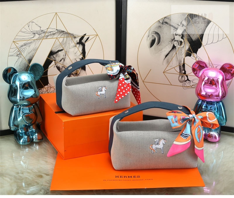 Hermes 에르메스 브리드 어 브랙 PM , GM 반수공 Bag 6번 이미지