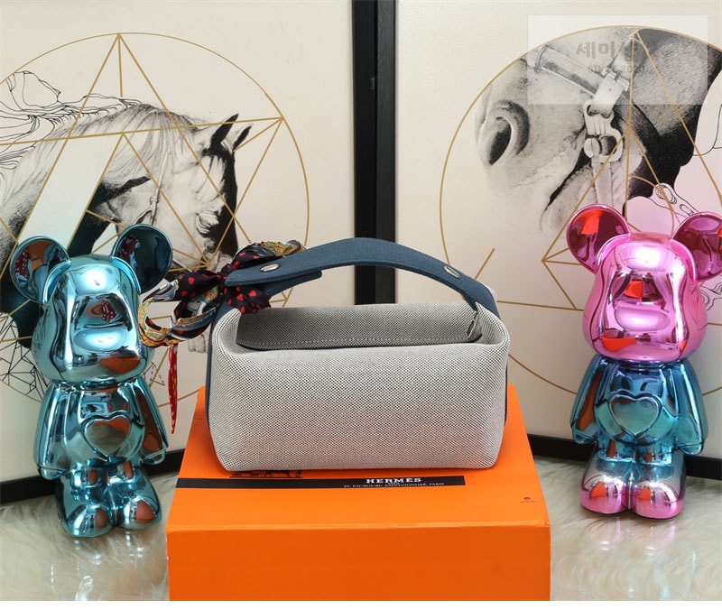 Hermes 에르메스 브리드 어 브랙 PM , GM 반수공 Bag 4번 이미지