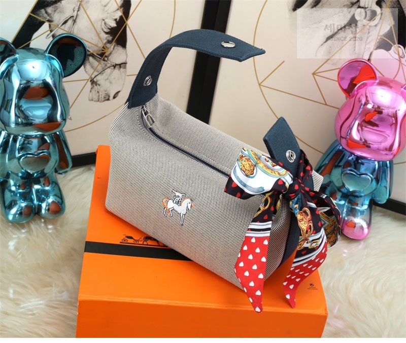 Hermes 에르메스 브리드 어 브랙 PM , GM 반수공 Bag 1번 이미지