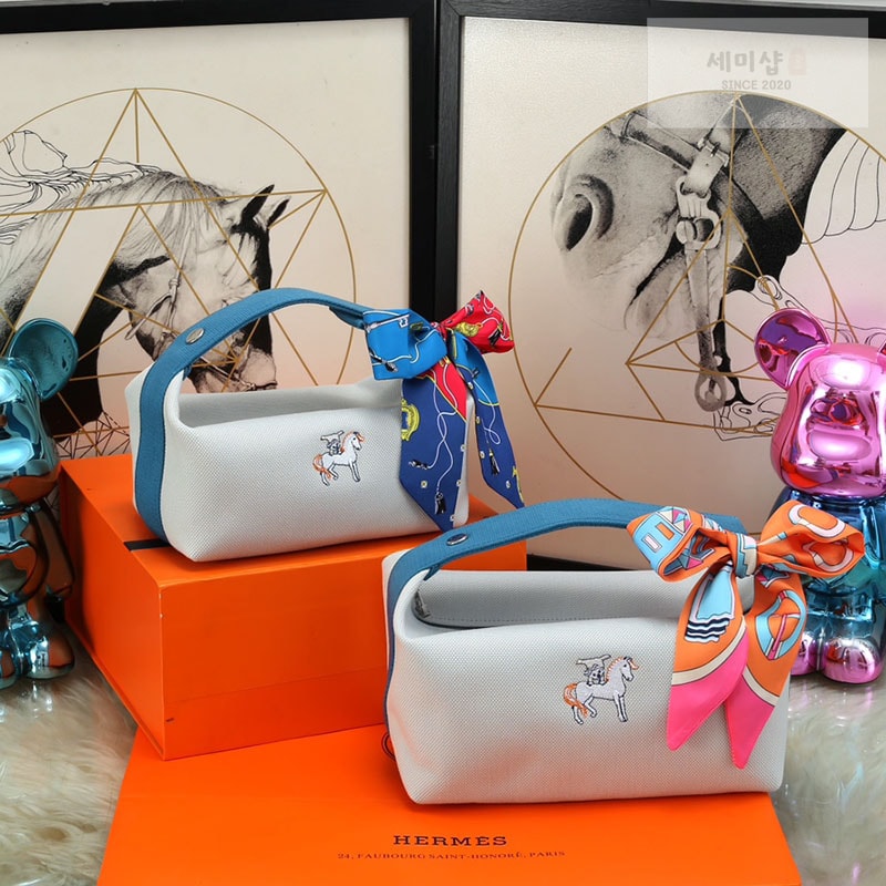 Hermes 에르메스 브리드 어 브랙 PM , GM 반수공 Bag 1번 이미지