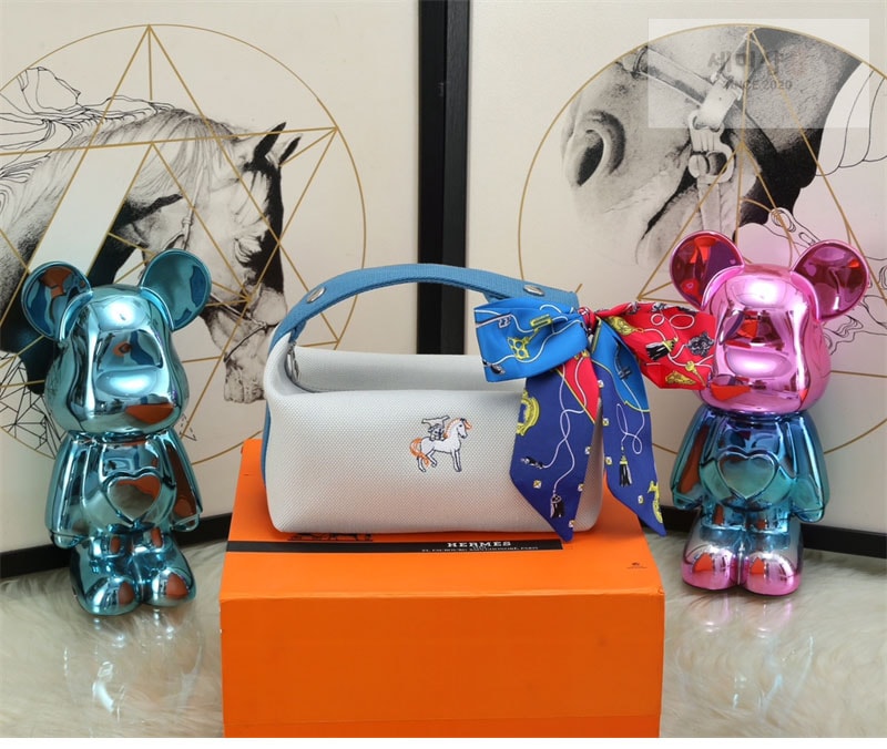 Hermes 에르메스 브리드 어 브랙 PM , GM 반수공 Bag 4번 이미지