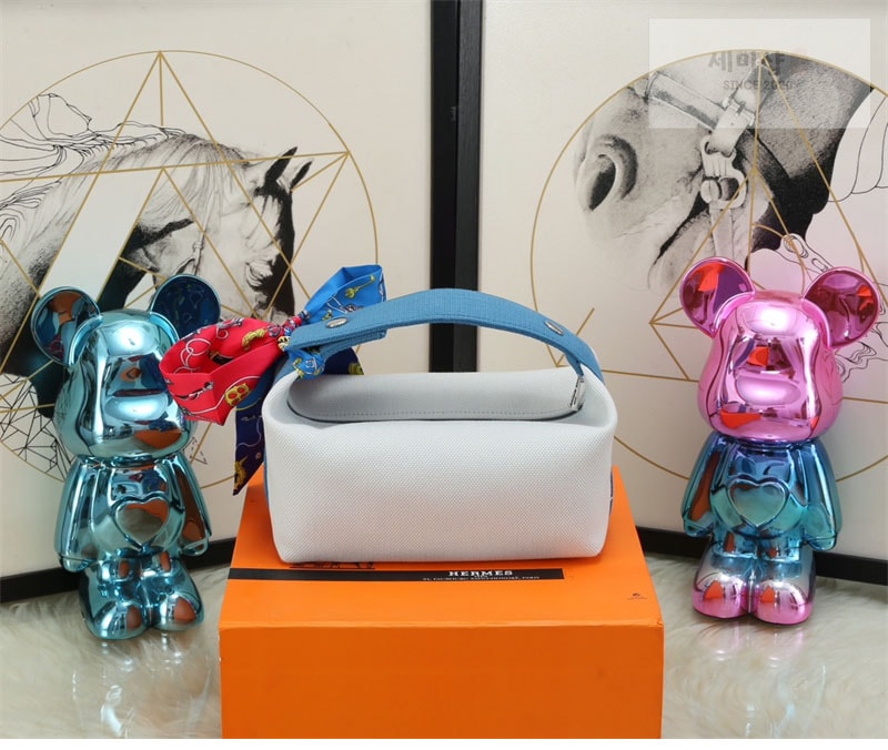 Hermes 에르메스 브리드 어 브랙 PM , GM 반수공 Bag 6번 이미지