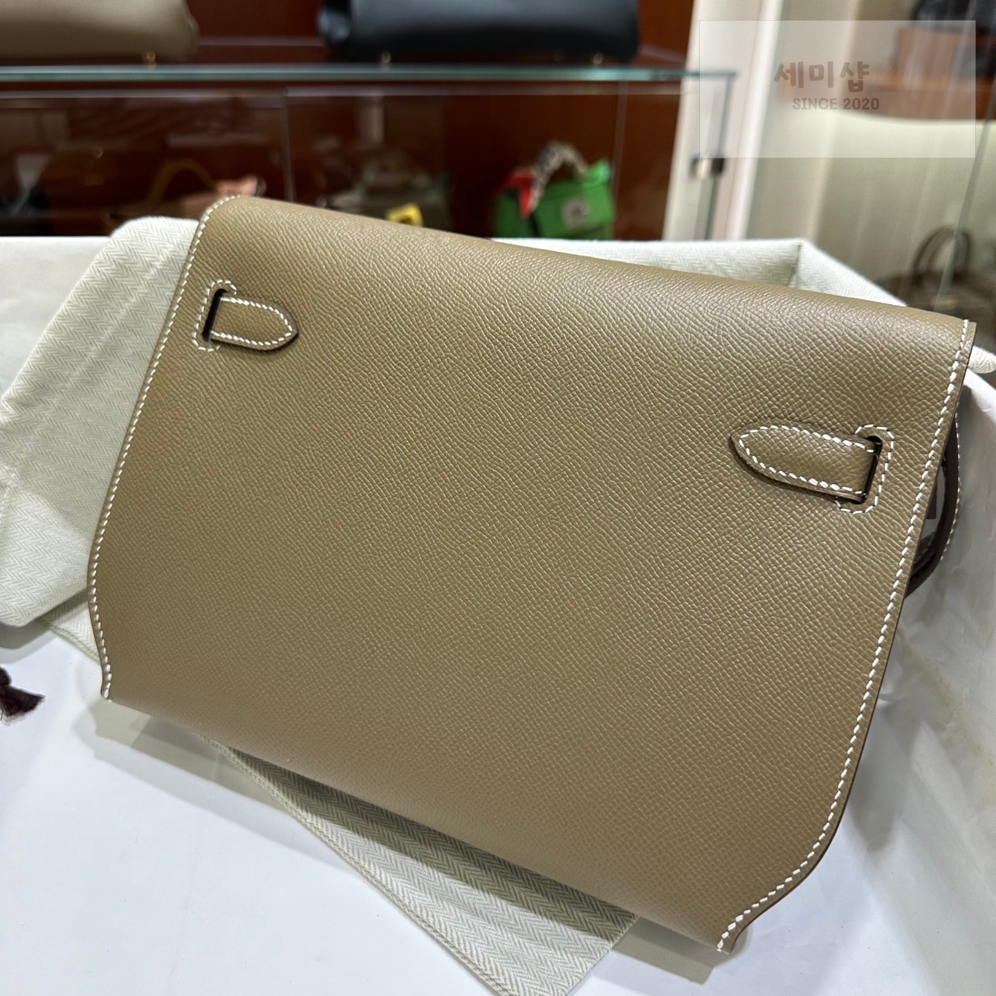 Hermes 에르메스 켈리 데페슈 25 파우치 에토프 Code 18 Bag 2번 이미지