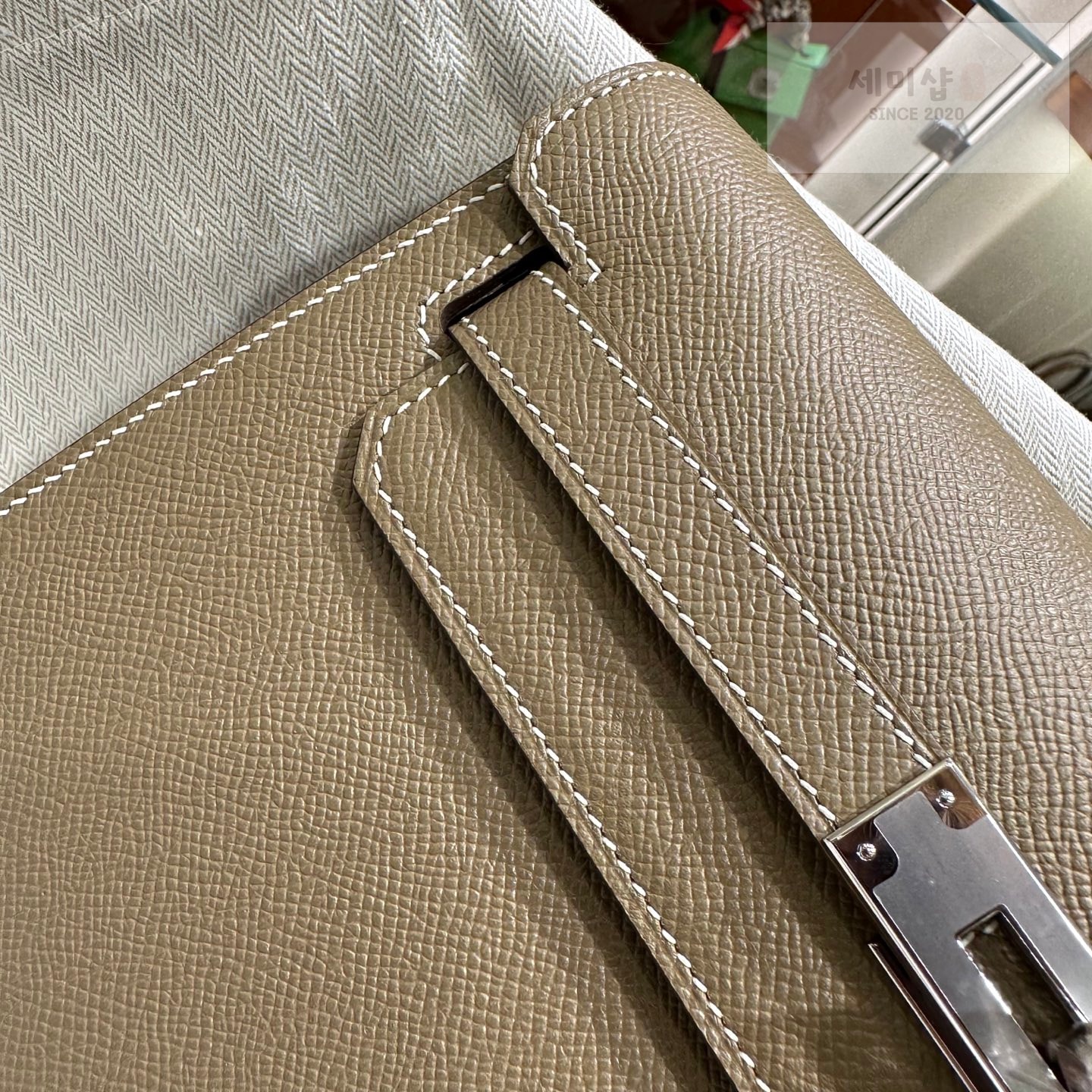 Hermes 에르메스 켈리 데페슈 25 파우치 에토프 Code 18 Bag 5번 이미지