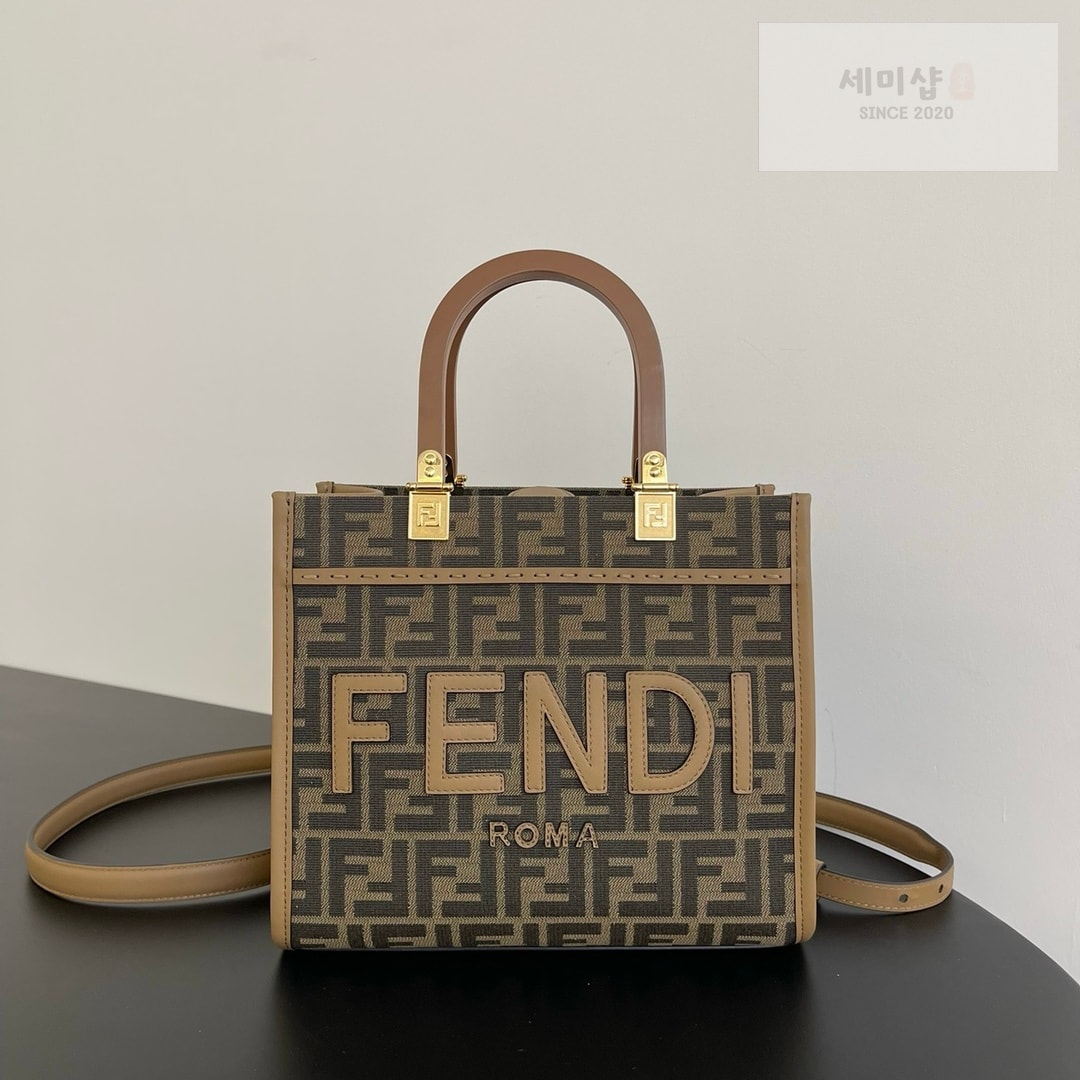 펜디 펜디 스몰 션샤인 쇼퍼백 FF 모노그램 Bag 1번 이미지