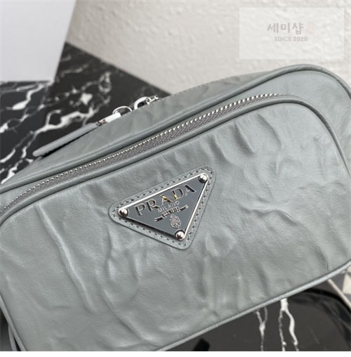 P R A D A 프라다 나파 가죽 멀티 포켓 숄더백 1BH198 5컬러 Bag 32번 이미지