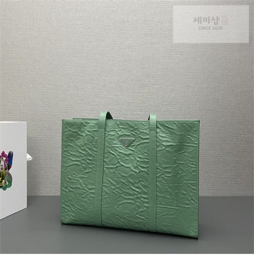P R A D A 프라다 나파 가죽 토트백 1BG460 Bag 16번 이미지