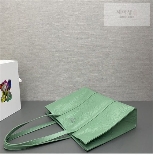 P R A D A 프라다 나파 가죽 토트백 1BG460 Bag 17번 이미지