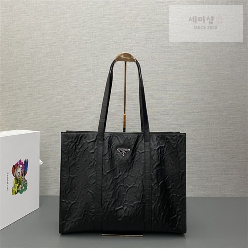 P R A D A 프라다 나파 가죽 토트백 1BG460 Bag 27번 이미지