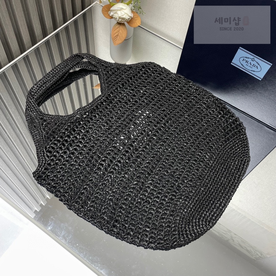 P R A D A 프라다 라피아 그물 네트 토드 숄더백 5145CM 6COLOR Bag 6번 이미지