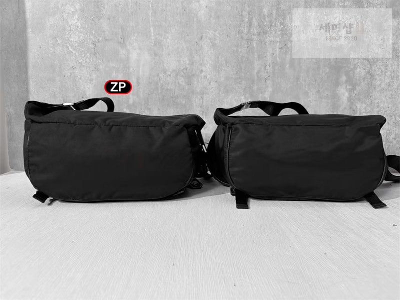 P R A D A 프라다 리나일론 사피아노 레더 숄더 바이커 백 미디엄 2VH994 Bag 24번 이미지