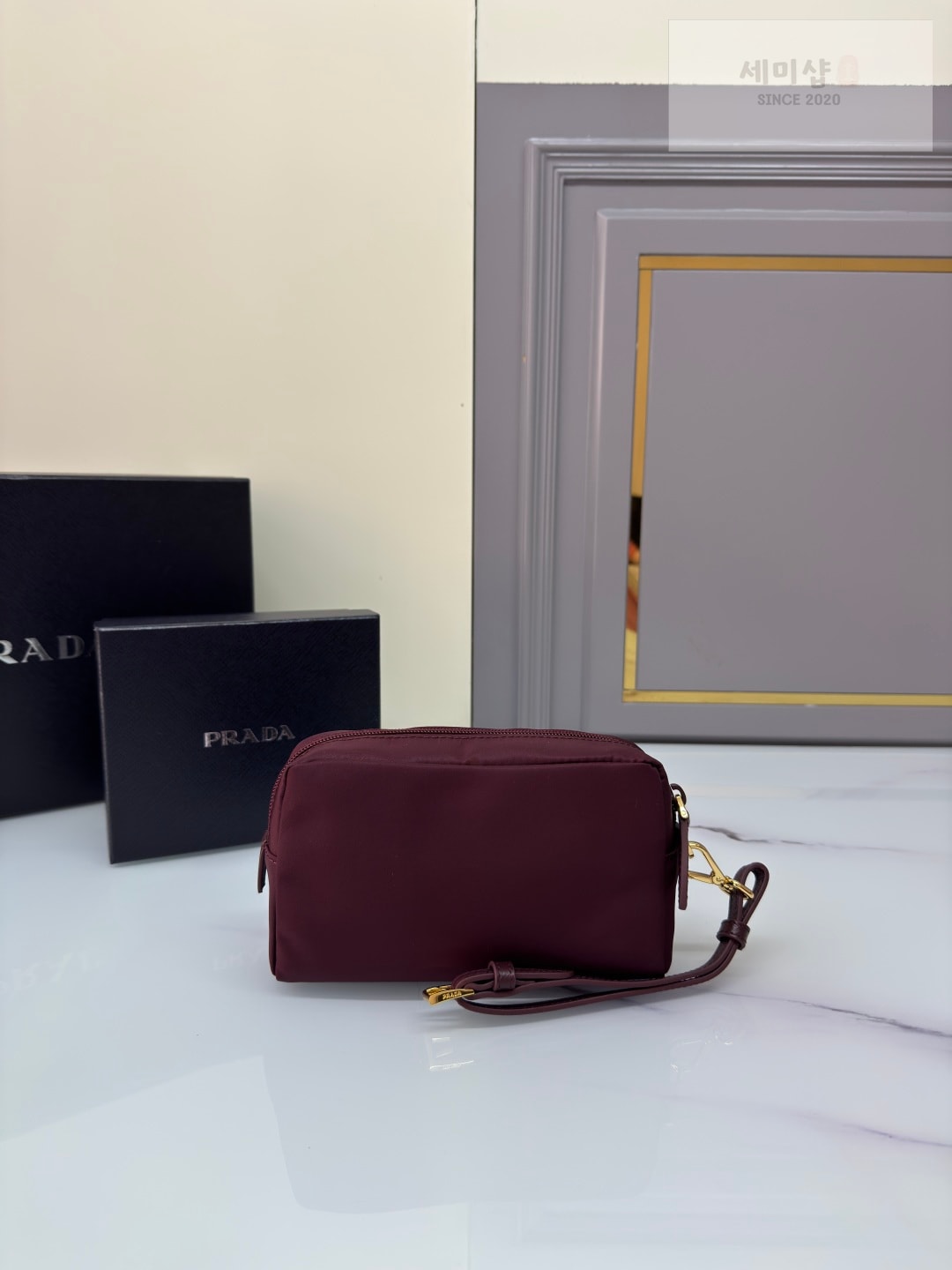 프라다 프라다 리나일론 스몰 파우치 블랙 Bag 11번 이미지
