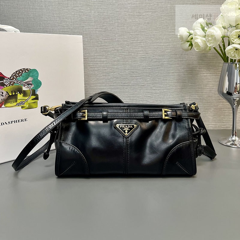 P R A D A 프라다 소프트 룩스 핸드백 스몰 1BH215 Bag 10번 이미지
