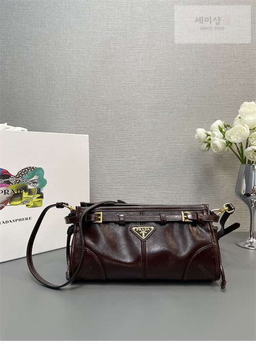 P R A D A 프라다 소프트 룩스 핸드백 스몰 1BH215 Bag 20번 이미지