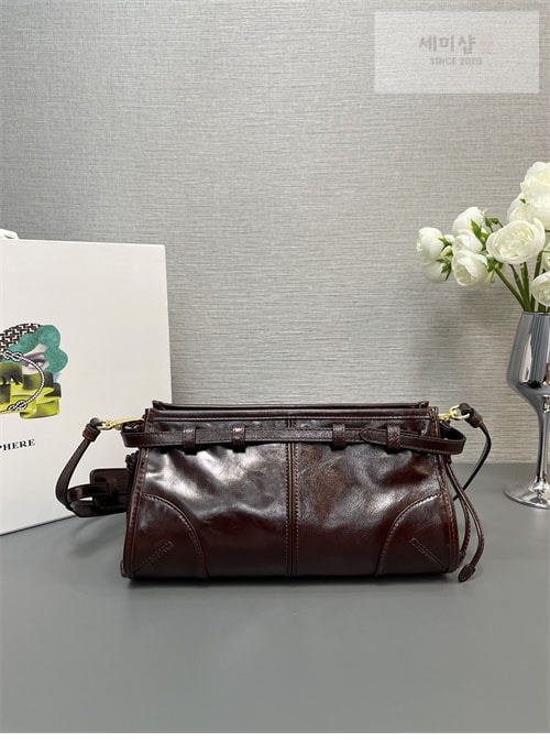 P R A D A 프라다 소프트 룩스 핸드백 스몰 1BH215 Bag 16번 이미지