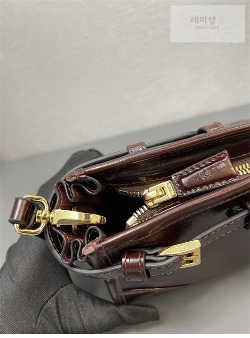P R A D A 프라다 소프트 룩스 핸드백 스몰 1BH215 Bag 8번 이미지