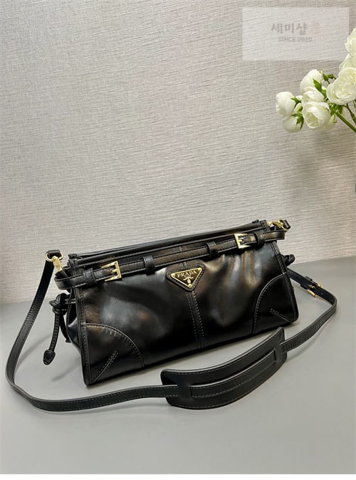 P R A D A 프라다 소프트 룩스 핸드백 스몰 1BH215 Bag 15번 이미지