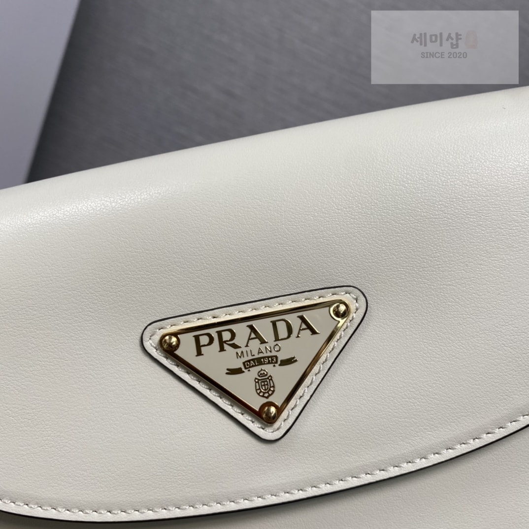 P R A D A 프라다 스몰 가죽 숄더백 25*15*5.5cm “4COLOR” BLACK Bag 10번 이미지
