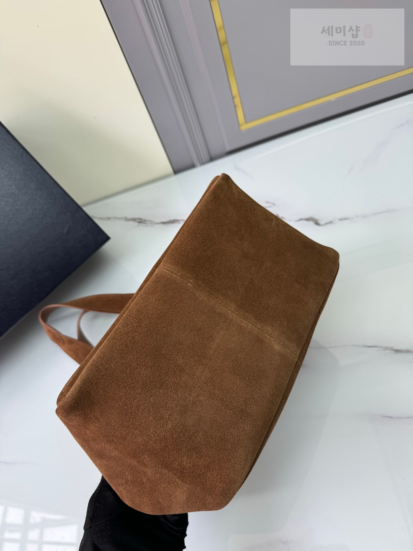 프라다 프라다 스웨이드 토트백 스웨이드 Bag 4번 이미지