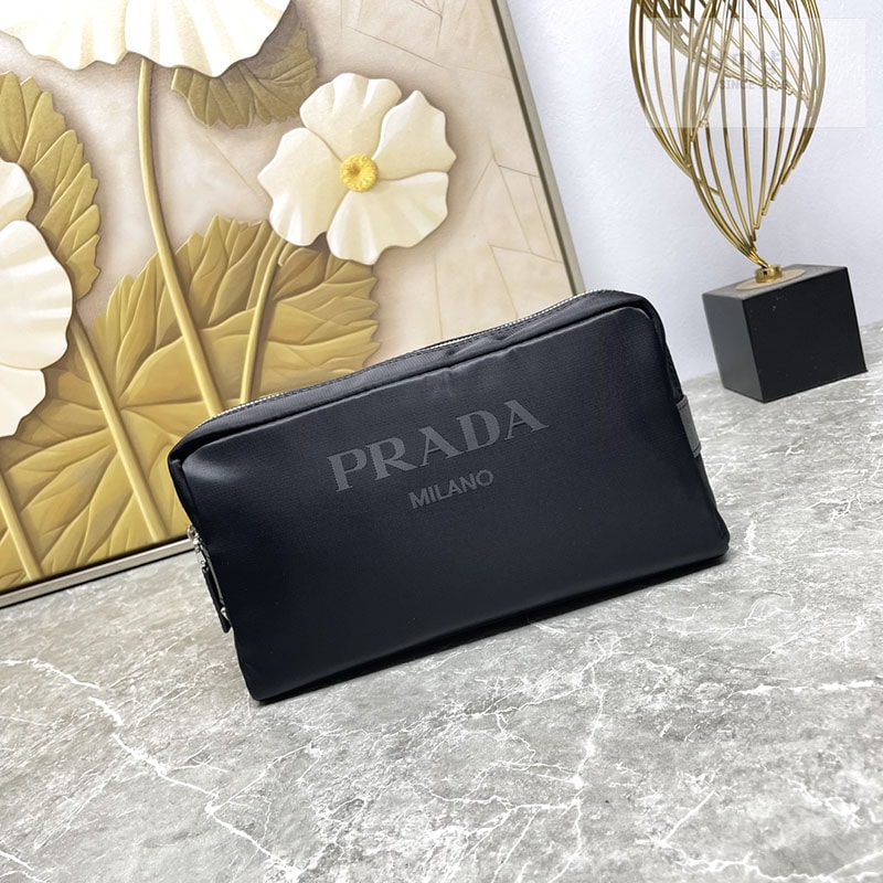 P R A D A 프라다 자카드 클러치백 Bag 4번 이미지