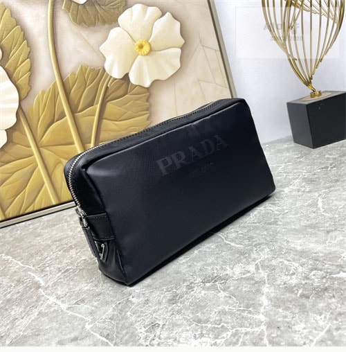 P R A D A 프라다 자카드 클러치백 Bag 7번 이미지