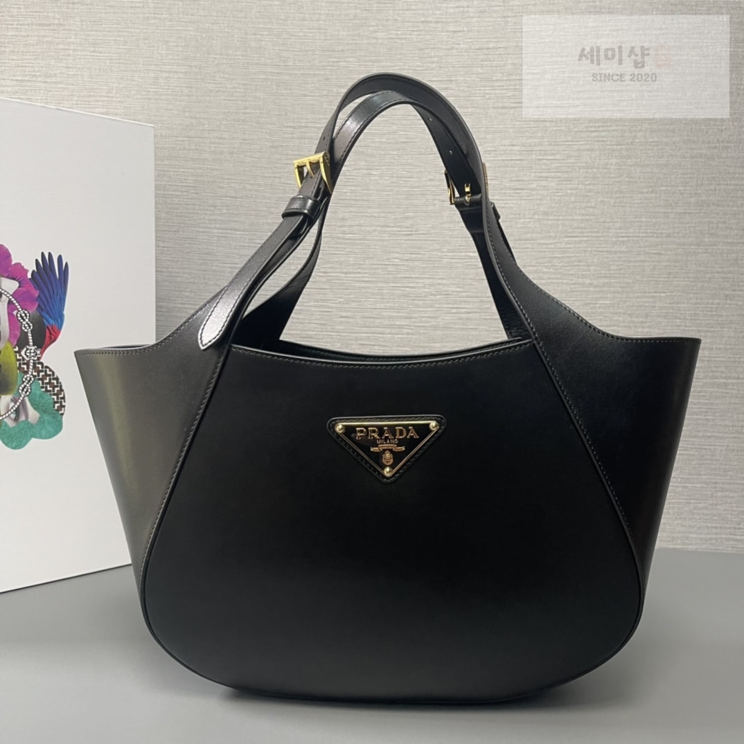 P R A D A 프라다 트라이앵글 로고 미디엄 레더 토드 백 28*20.5*7.5CM “3COLOR” NO.1 Bag 7번 이미지