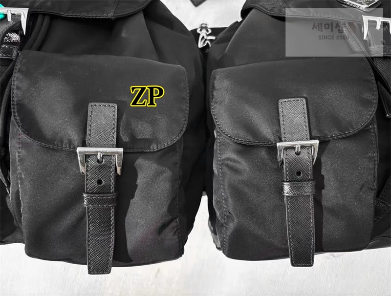 P R A D A 프라다 파우치 리나일론 미디엄 백팩 블랙 1BZ811 레플리카 6번 이미지 - Bag | 세미샵 레플리카 사이트