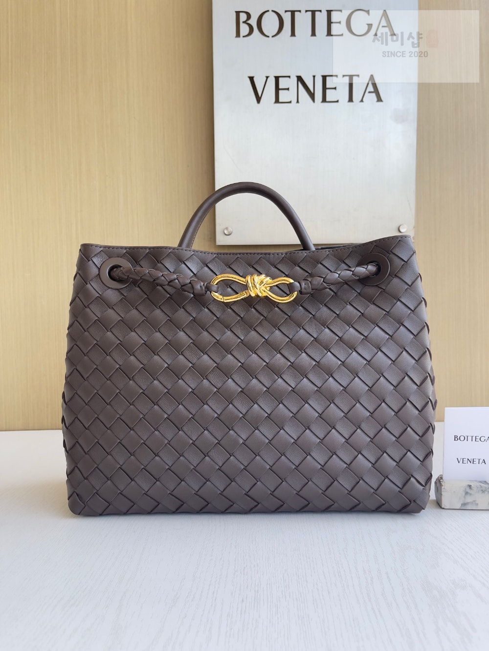 Bottega Veneta Bottega Veneta Andiamo Medium Bag 1번 이미지