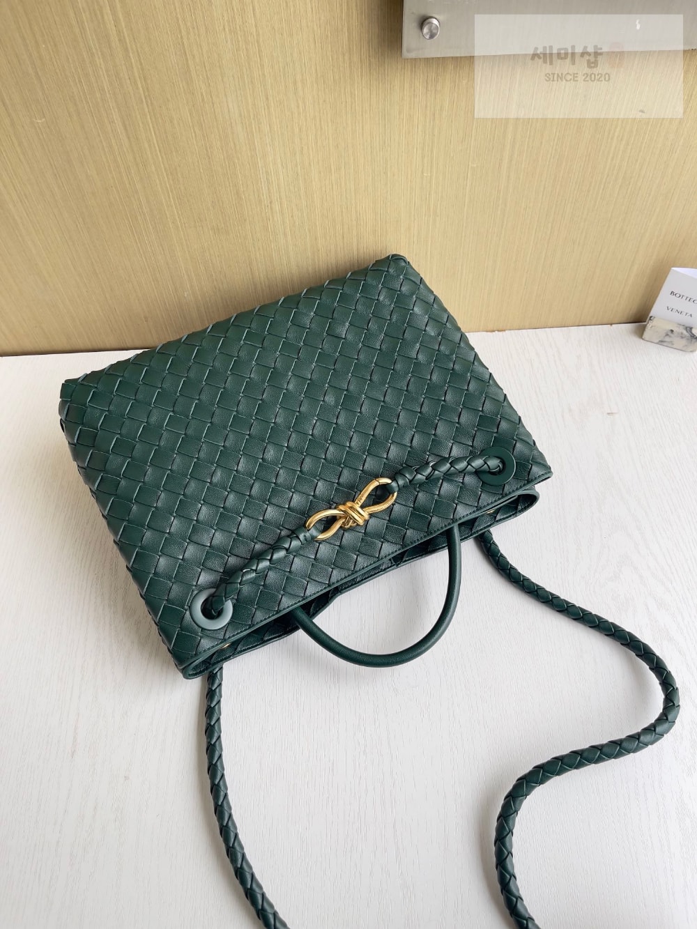 Bottega Veneta Bottega Veneta Andiamo Medium Bag 5번 이미지