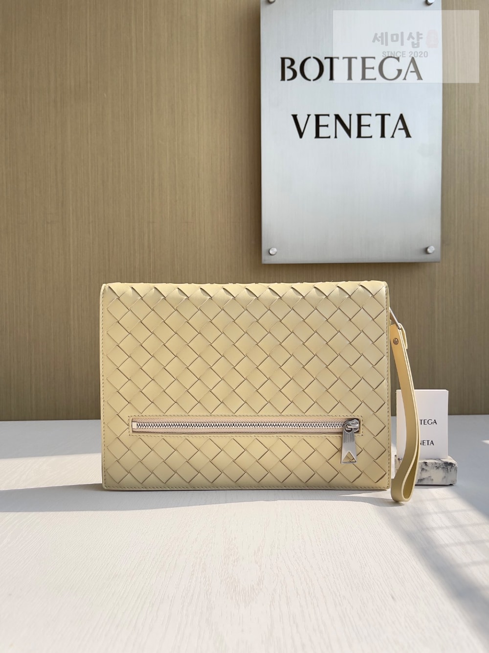 Bottega Veneta Bottega Veneta Intrecciato Document Case With Wristlet Bag 9번 이미지