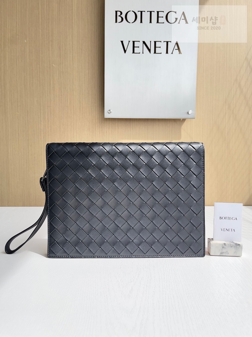 Bottega Veneta Bottega Veneta Intrecciato Document Case With Wristlet Bag 2번 이미지