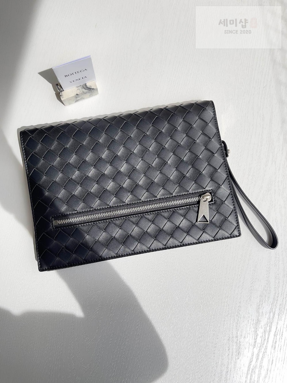 Bottega Veneta Bottega Veneta Intrecciato Document Case With Wristlet Bag 3번 이미지