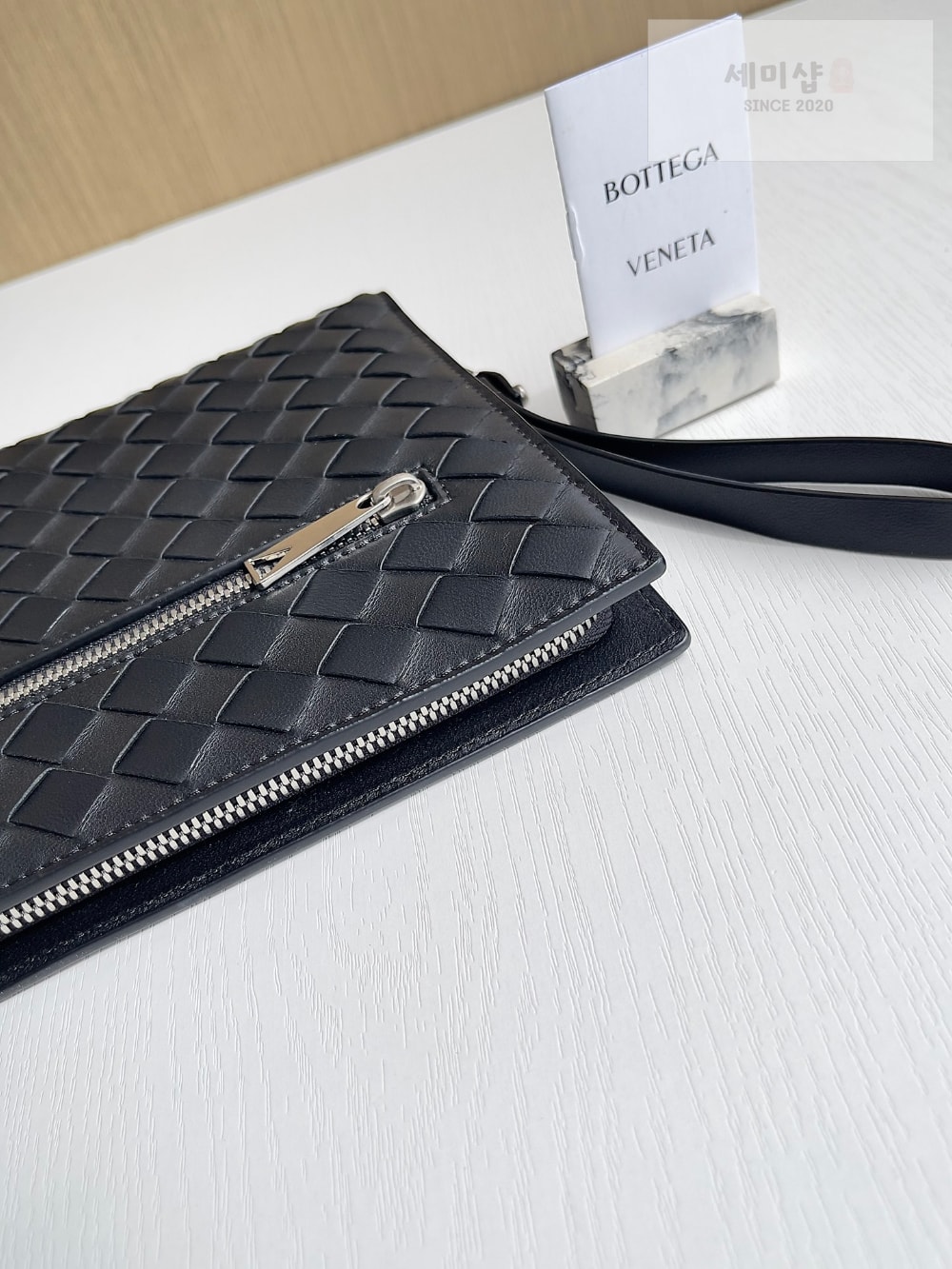 Bottega Veneta Bottega Veneta Intrecciato Document Case With Wristlet Bag 6번 이미지