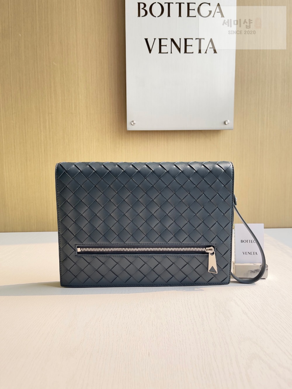 Bottega Veneta Bottega Veneta Intrecciato Document Case With Wristlet Bag 1번 이미지