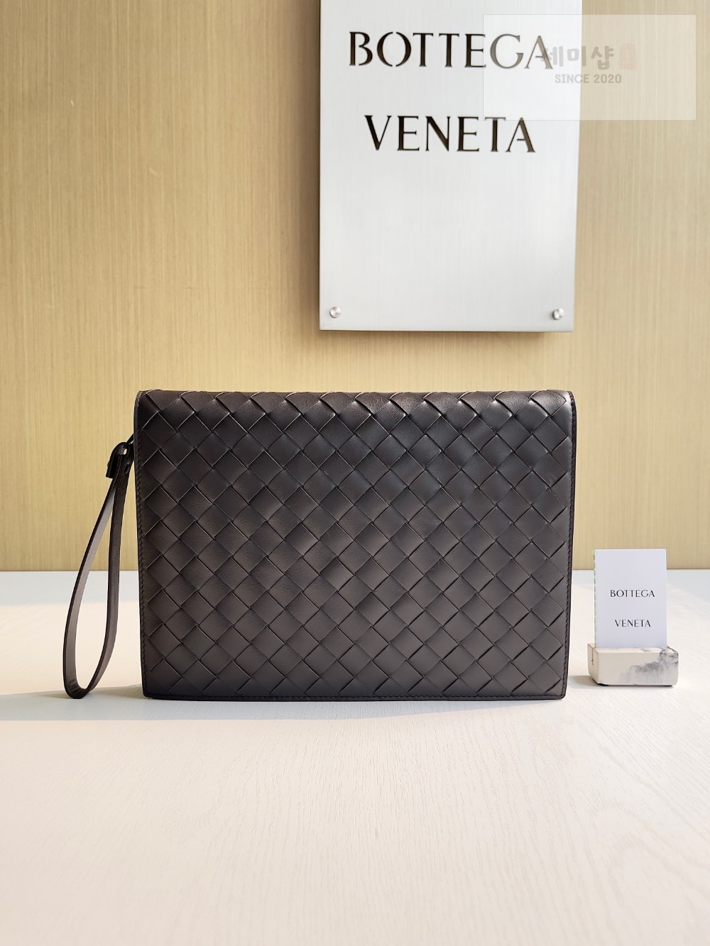 Bottega Veneta Bottega Veneta Intrecciato Document Case With Wristlet Bag 2번 이미지