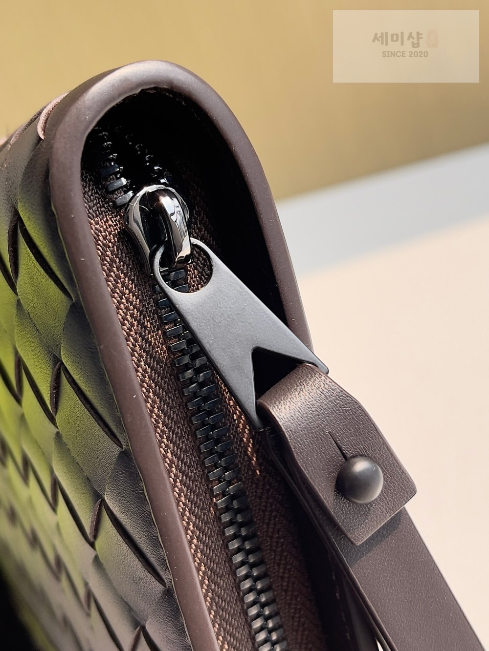 Bottega Veneta Bottega Veneta Intrecciato Document Case With Wristlet Bag 5번 이미지