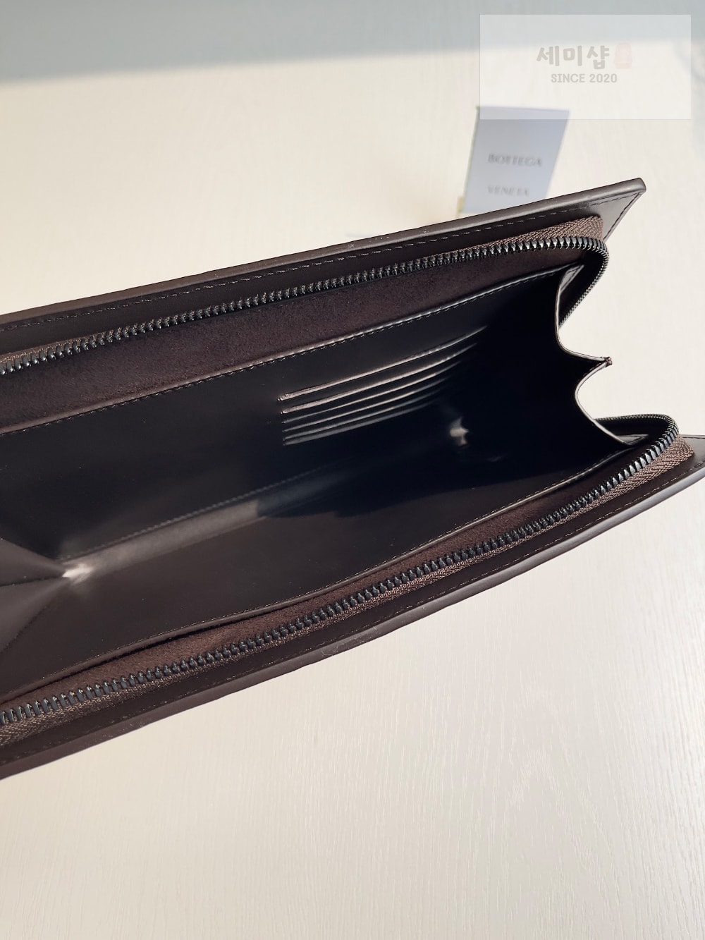 Bottega Veneta Bottega Veneta Intrecciato Document Case With Wristlet Bag 9번 이미지