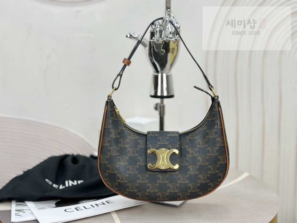 C E L I N E Celine Ava Triomphe Bag Soft Calfskin Bag 1번 이미지