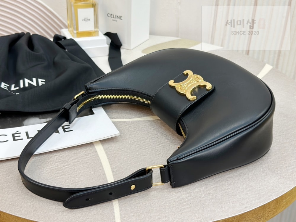 C E L I N E Celine Ava Triomphe Bag Soft Calfskin Bag 5번 이미지