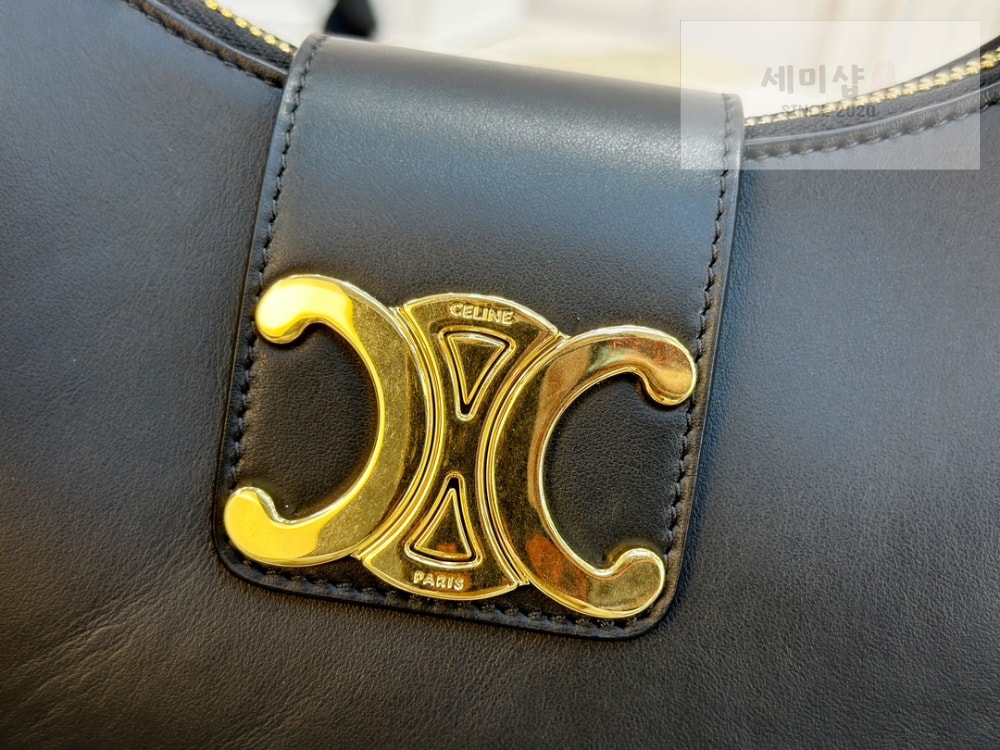 C E L I N E Celine Ava Triomphe Bag Soft Calfskin Bag 6번 이미지