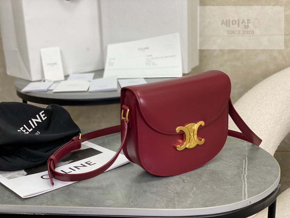 C E L I N E Celine Besace Clea Calfskin Bag 3번 이미지